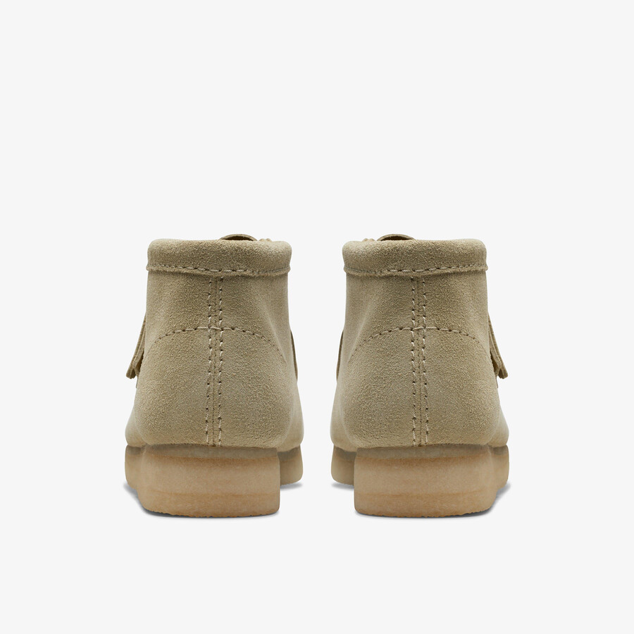 wallabee boot - esdoorn suède